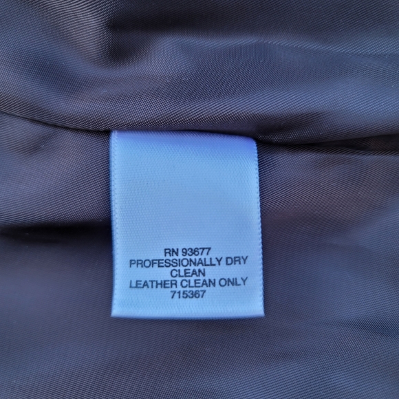Liz Claiborne jacket suede brown M snap closure lined drawstring waist bohemian - Picture 3 of 15